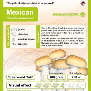 Mexicaanse paddos growkit kopen