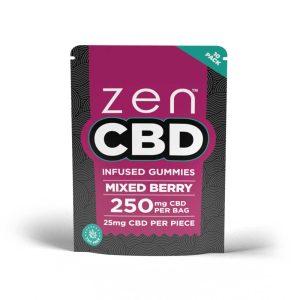 CBD edibles Gummies Mixed berry