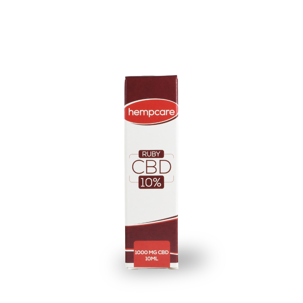 HempCare RUBY 10 procent CBD - 10 ml - Afbeelding 2