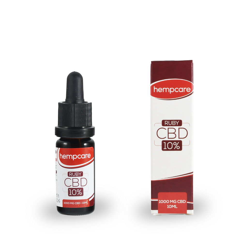 HempCare RUBY 10 procent CBD - 10 ml